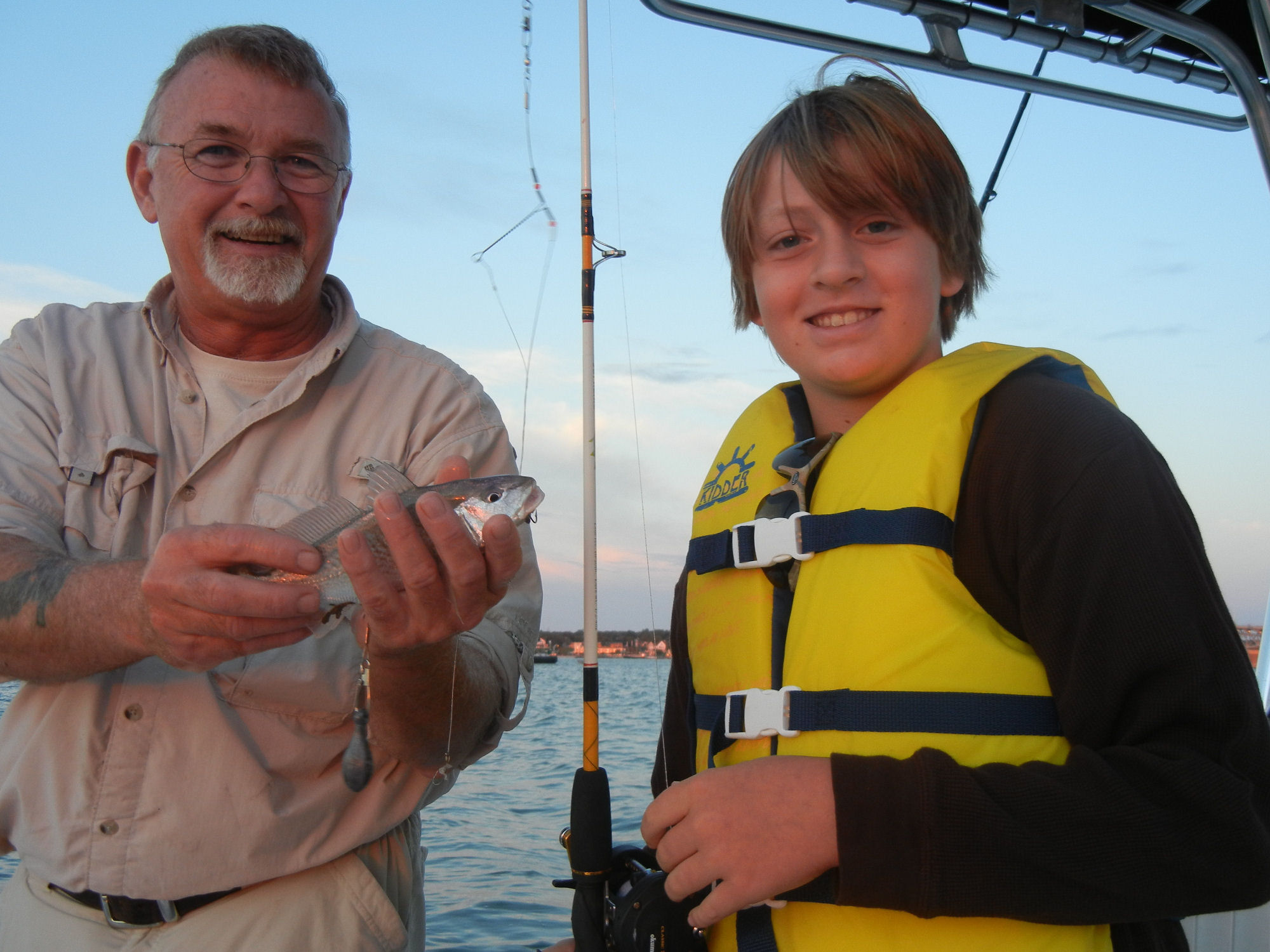 Capt. Alan and young guest photo